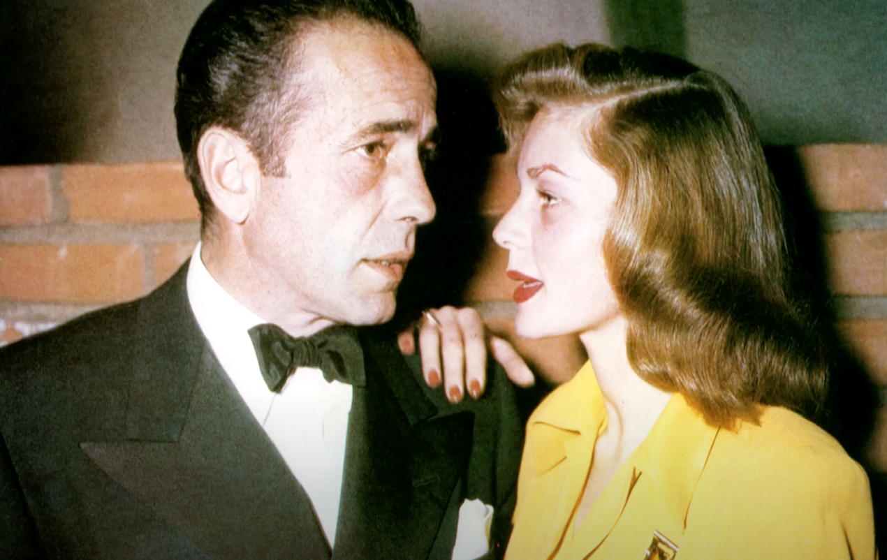 Humphrey Bogart and Lauren Bacall
