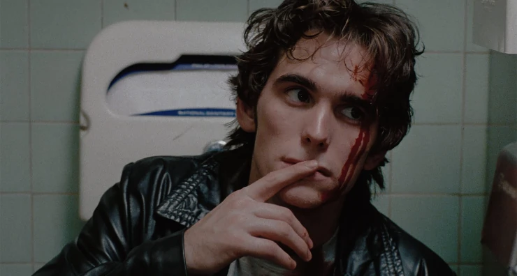 Matt Dillon looks injured in Drugstore Cowboy The Criterion Collection