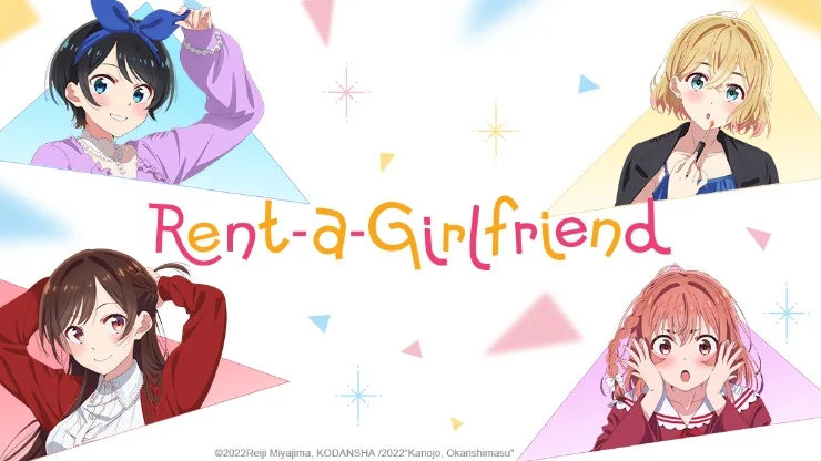 Rent A Girlfriend Anime part of Valentine's Day free shows on Crunchyroll