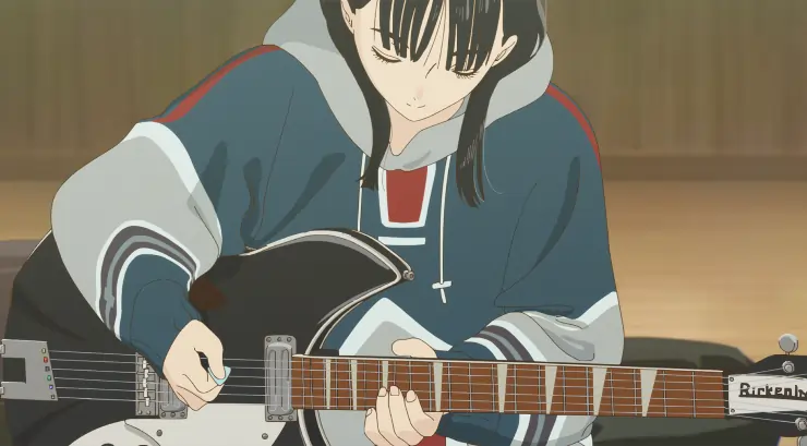The Colors Within girl playing guitar