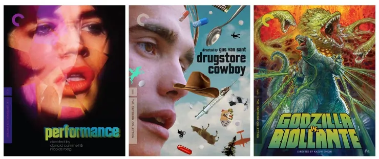 The Criterion Collection March 2025 UK Releases Artwork