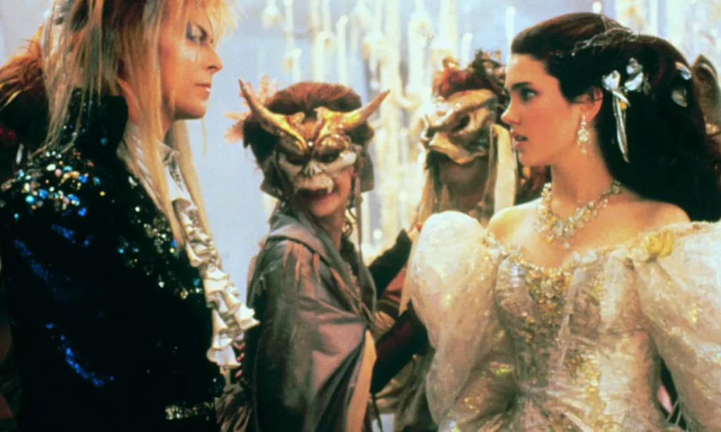 David Bowie and Jennifer Connelly in Labyrinth