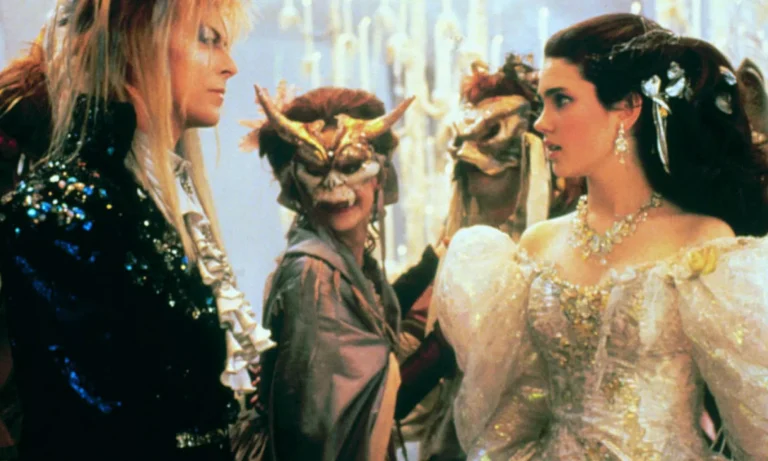 David Bowie and Jennifer Connelly in Labyrinth