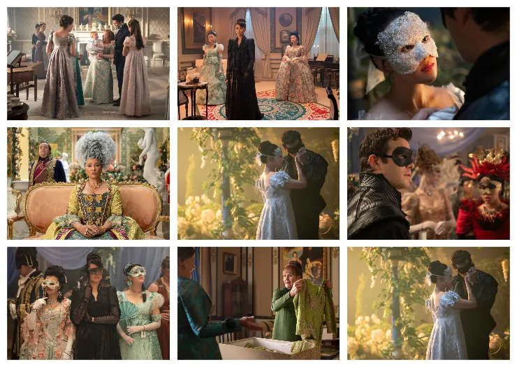 First Look Images For Bridgerton Season 4 (credit - Netflix)