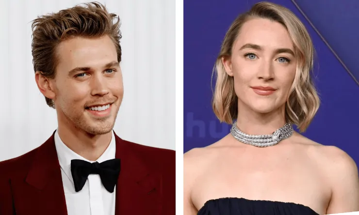 Austin Butler and Saoirse Ronan in Deep Cuts for Sean Durkin