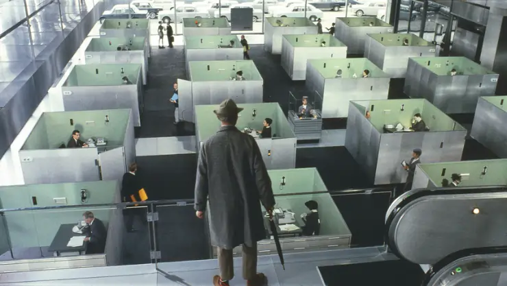 jacques Tati in Playtime (1967)