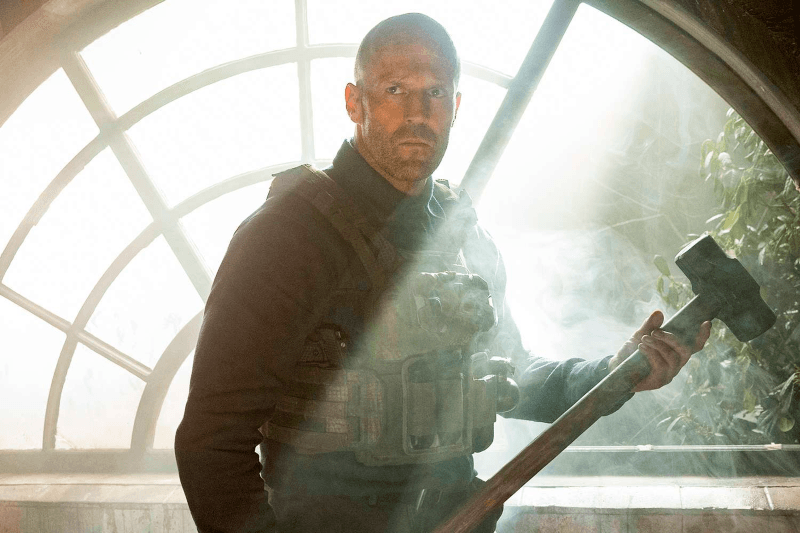 Jason Statham ready for action