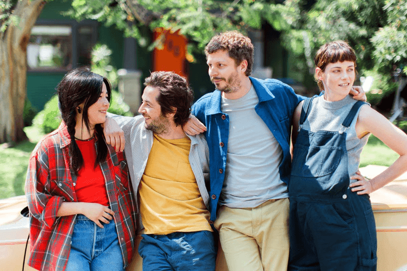 Four friends reunite in Sacramento
