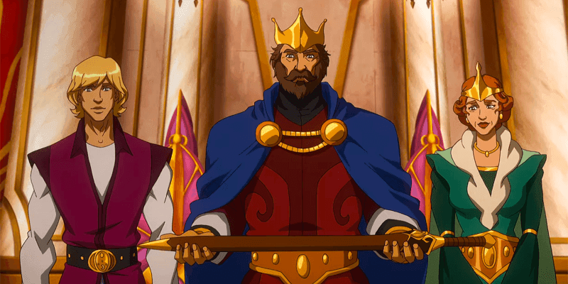 Queen Marlena and King Randor cast in Masters of the Universe