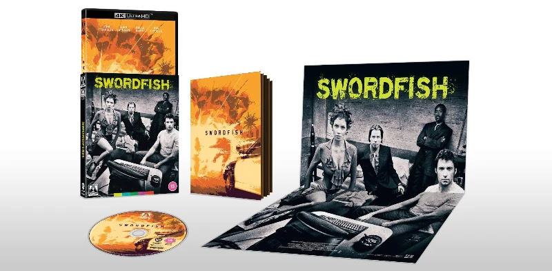 UK Artwork for Swordfish Blu-ray Arrow Video