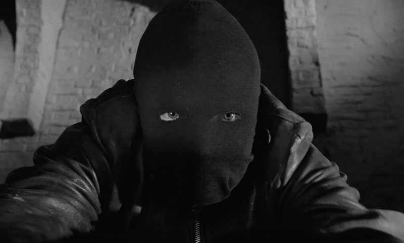 The Strangler Of Blackmoor Castle man in a black mask