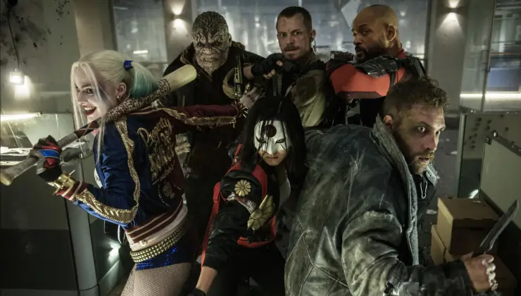 All the members of DC The Suicide Squad in action (Dir. David Ayer)