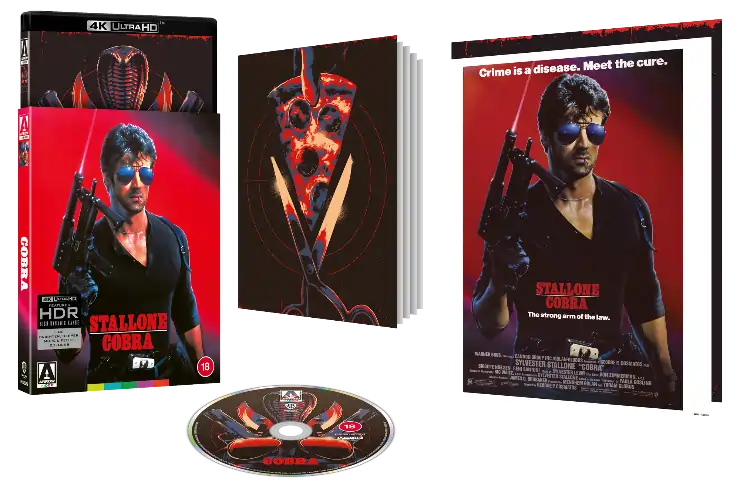 Cobra 4K UK Artwork Arrow Video