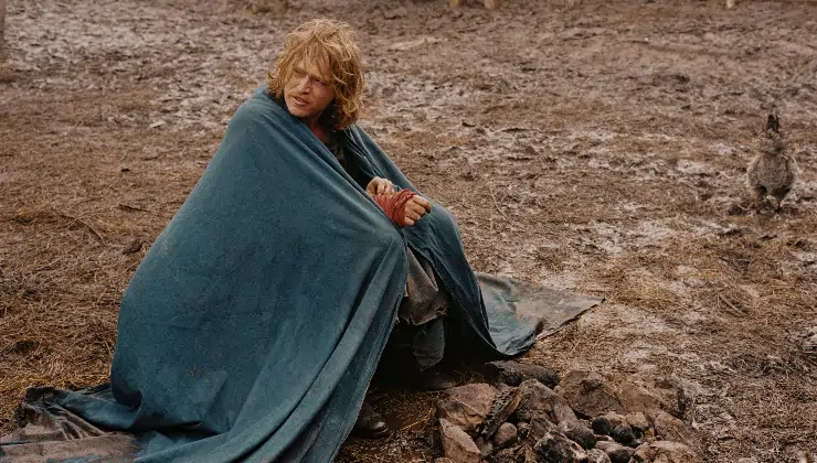 Caleb Landry-Jones in Harvest watch TrAILER (mubi)