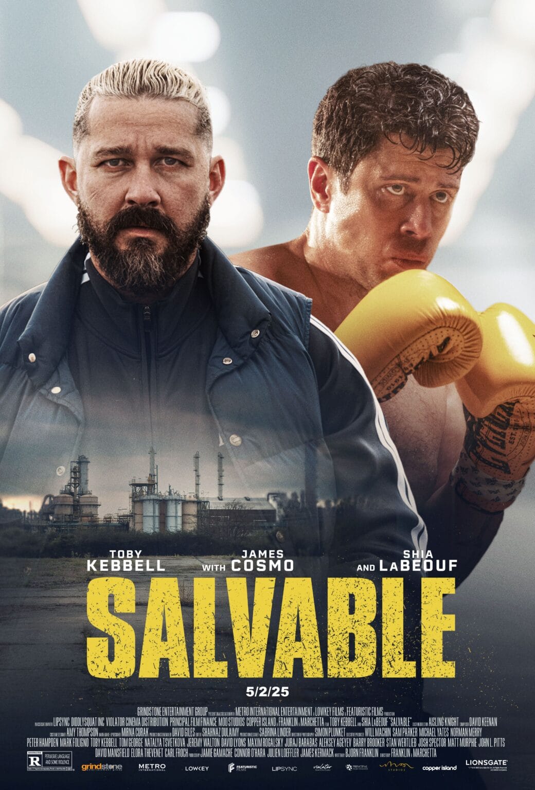 Salvable poster for new film