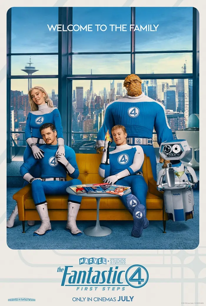 UK Poster for The Fantastic Four: First Steps