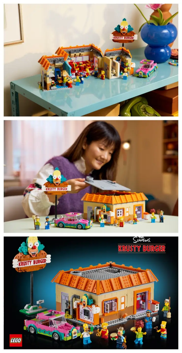 LEGO The Simpsons Krusty Burger set images