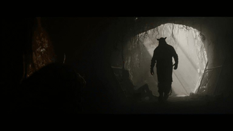 Piglet stalks its prey in new horror film