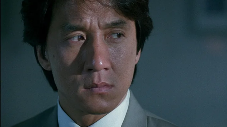 Jackie Chan looks on in Crime Story out soon with 88 Films