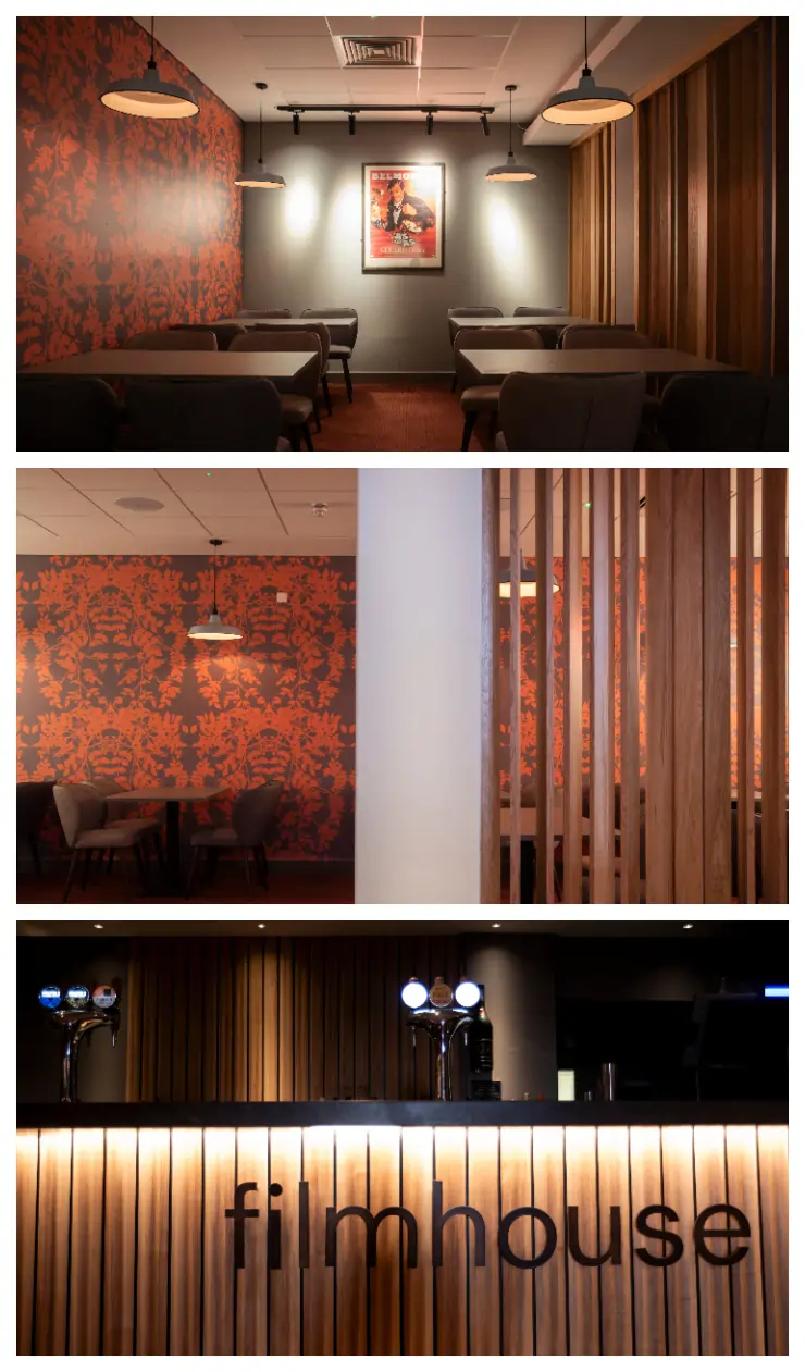 Edinburgh Filmhouse cinema bar new revamp