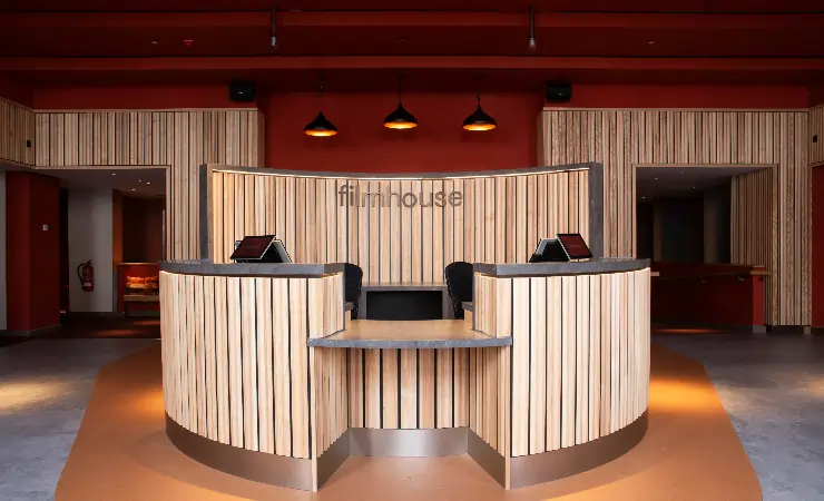 New foyer for Edinburgh Filmhouse cinema