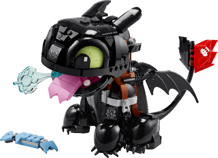 How To Train Your Dragon Lego version of Toothless