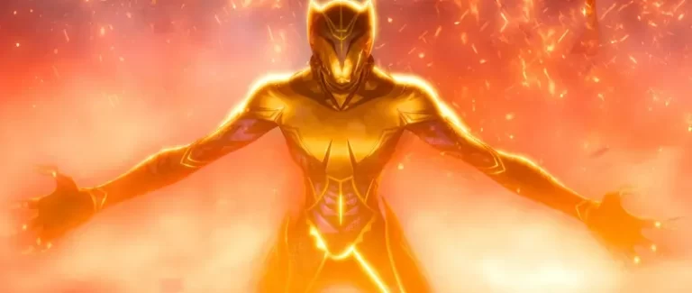 The Black Panther ready to strike in Eyes Of Wakanda animated series