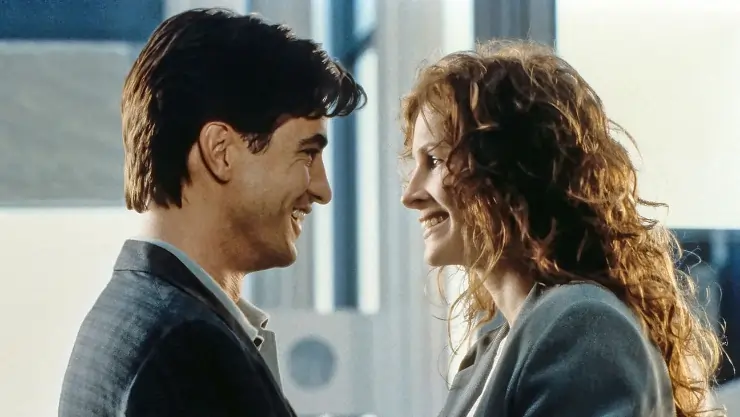 Delmont Mulroney and Julia Roberts in My Best Friend's Wedding , sequel on the way?