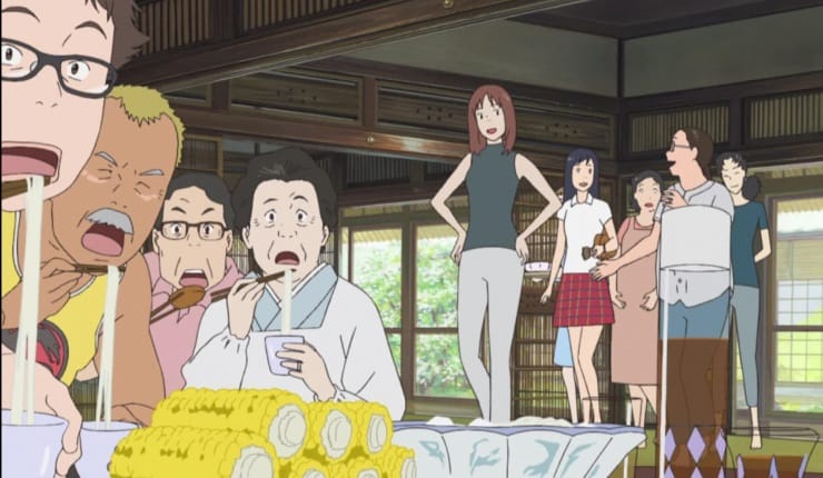 A scene from Japanese Anime Summer Wars coming back to UK cinemas in August 2025