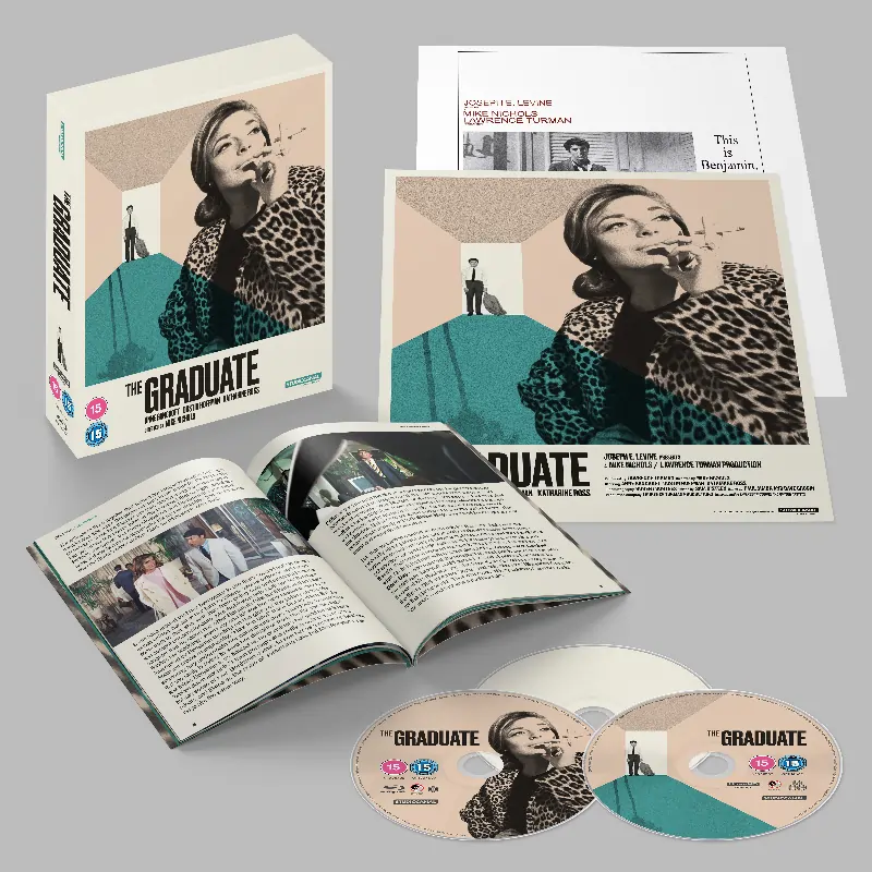 UK Artwork for 4k 3 dis collector's edition of The graduate