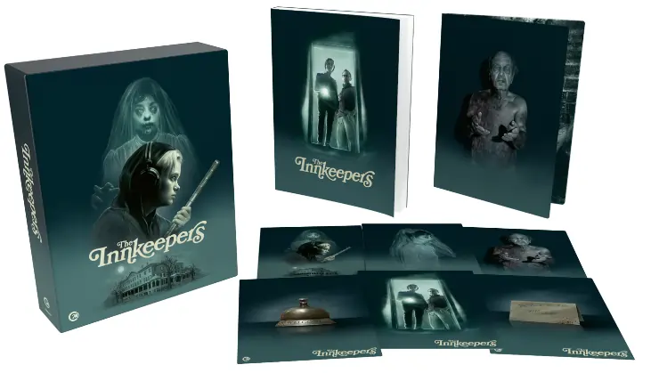 UK Artwork for Second Sight Film's The Innkeepers re-release