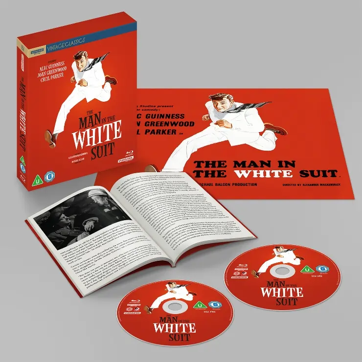 The Man In The White Suit 4K Packshot