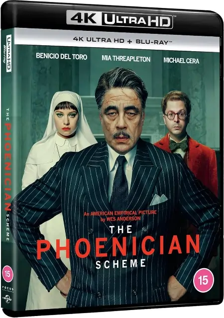 4K UK Artwork for The Phoenician Scheme