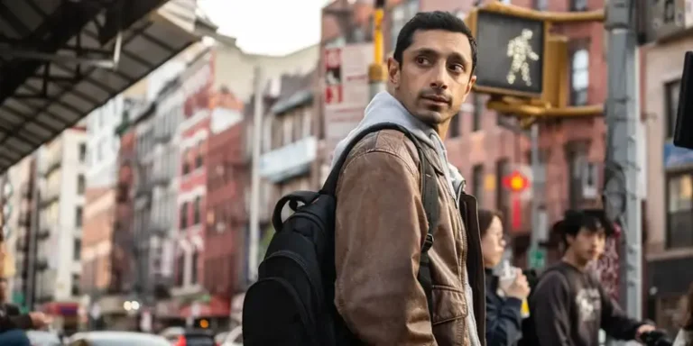 Riz Ahmed and Lily James star in Relay