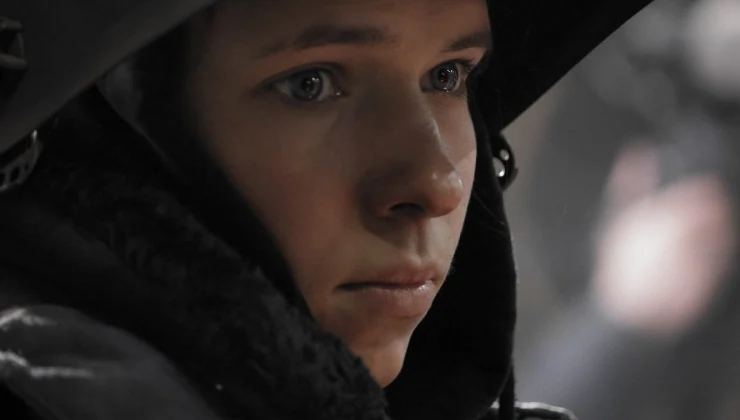 A woman looks on in Wielded Together documentary