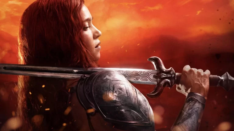 Matilda Lutz in Red Sonja, directed by MJ Bassett