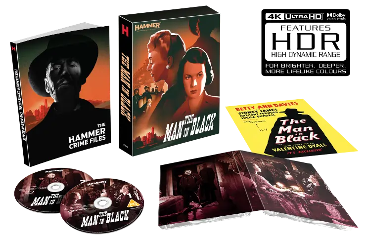 UK Artwork for The Man In Black 4K Restored edition