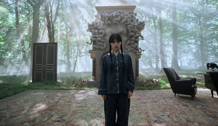 Jenna Ortega is Wednesday Addams in Season 2 Part 2