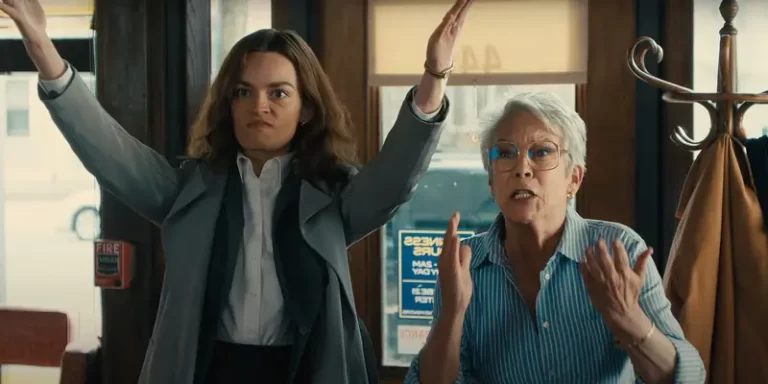 Emma Mackey and Jamie Lee Curtis in Ella McCay trailer