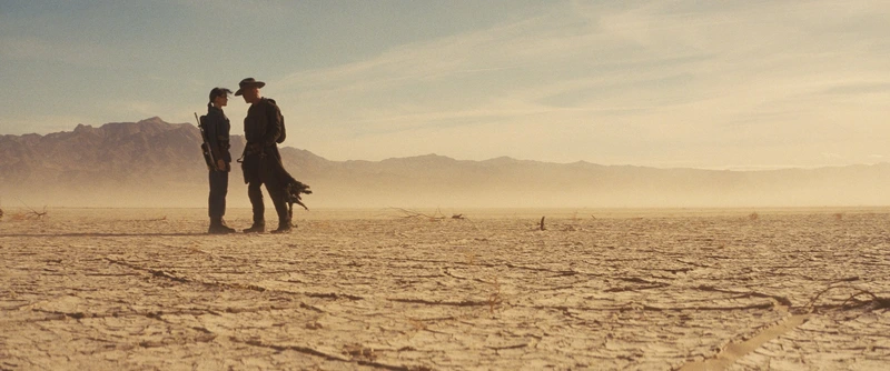Ella Purnell and Walton Goggins in Fallout: Season 2