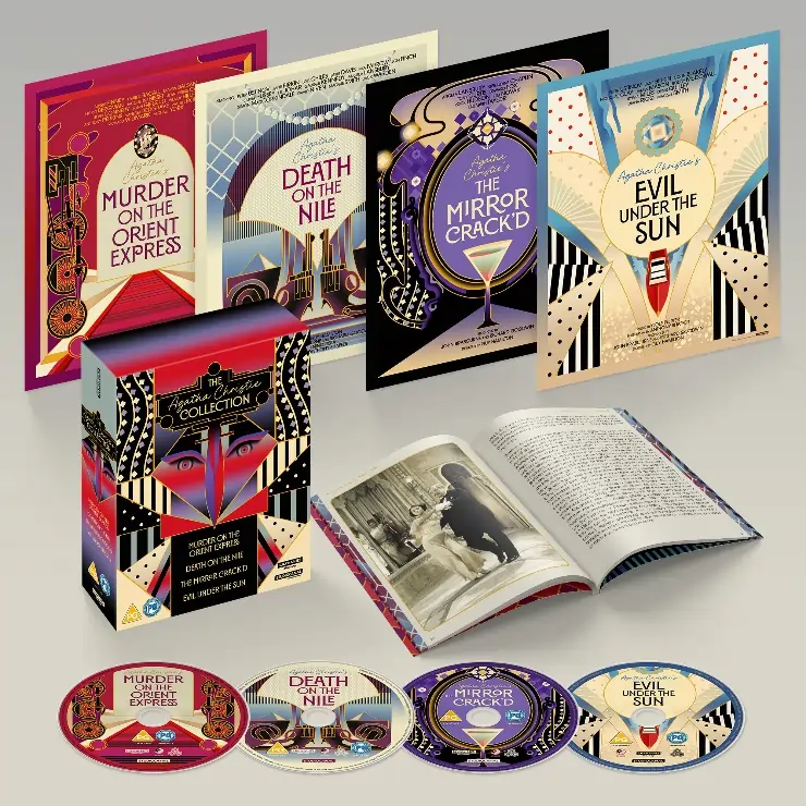 Studiocanal artwork for The Agatha Christie 4K Collection