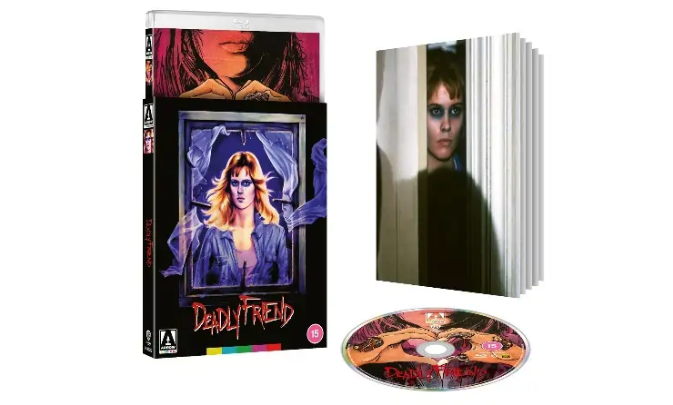 UK Blu-ray artwork for deadly friend