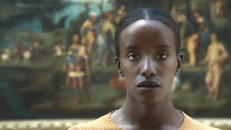 A Young black woman stares hopelessly in Fragments Of Venus (2025)