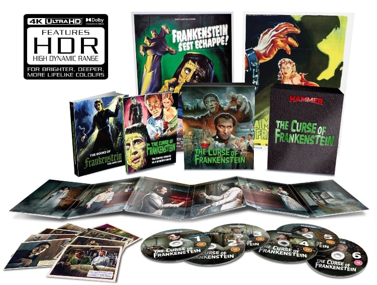 Curse of Frankenstein packshot