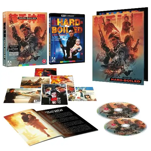 Hard boiled 4K Artwork and extras