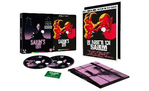 4K Artwork for Salem's Lot blu-ray