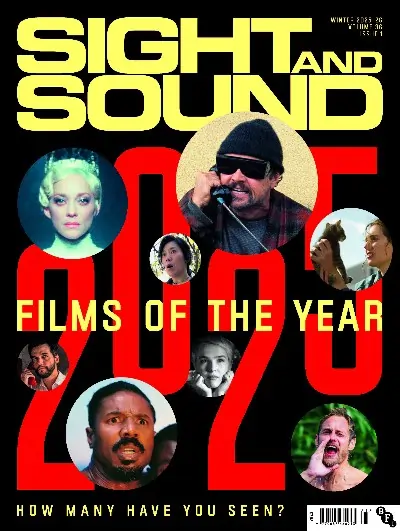 Front cover artwork for Sight And Sound December 025 issue BFI Best Film Poll