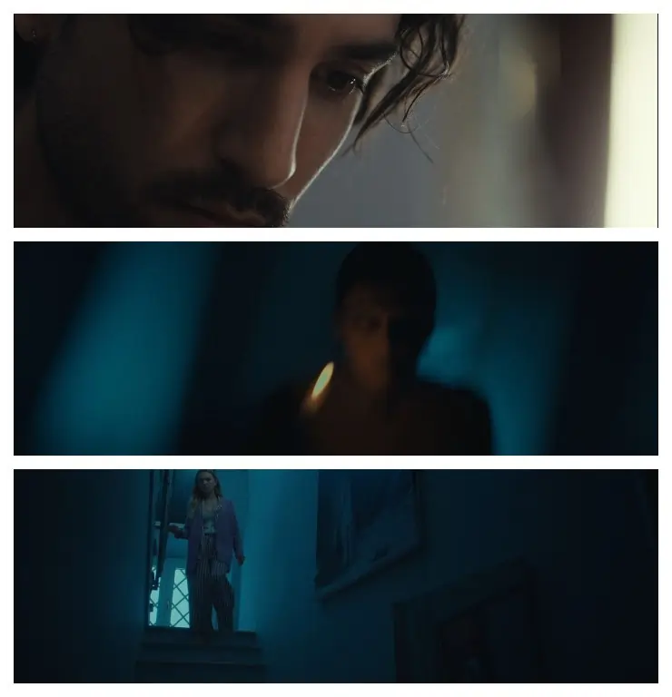 3 different first look images for Italian supernatural horror The Nameless Ballad.