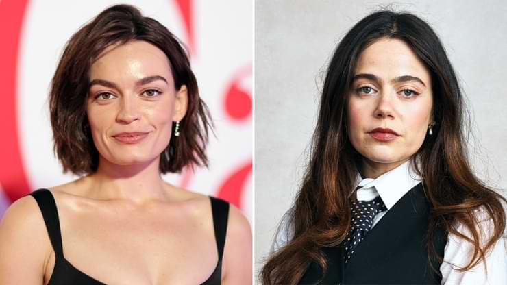 profile images of Emma Mackey and Molly Gordon