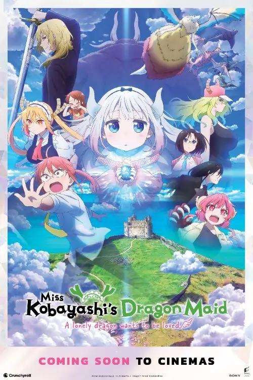Miss Kobayashi’s Dragon Maid UK Poster